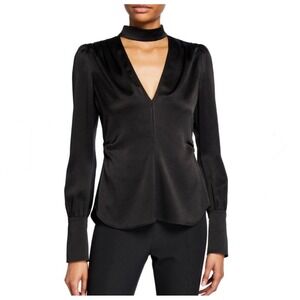 A.L.C Hirsch‎ Choker Long Sleeves Top Size 8